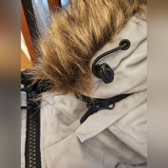 Nwt Arctic Expedition Marble Color Down Winter Snow Jacket Large - Picture 2 of 8